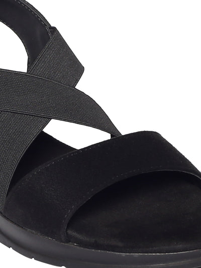 Emel Black Sandals