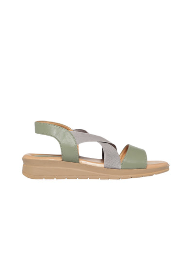 Esen Green Sandals