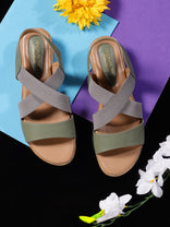 Emel Green Sandals