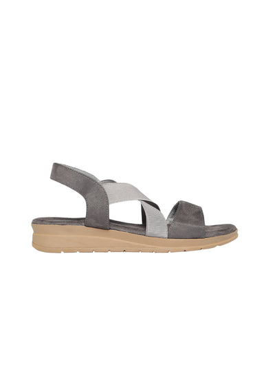 Reine Grey Sandals