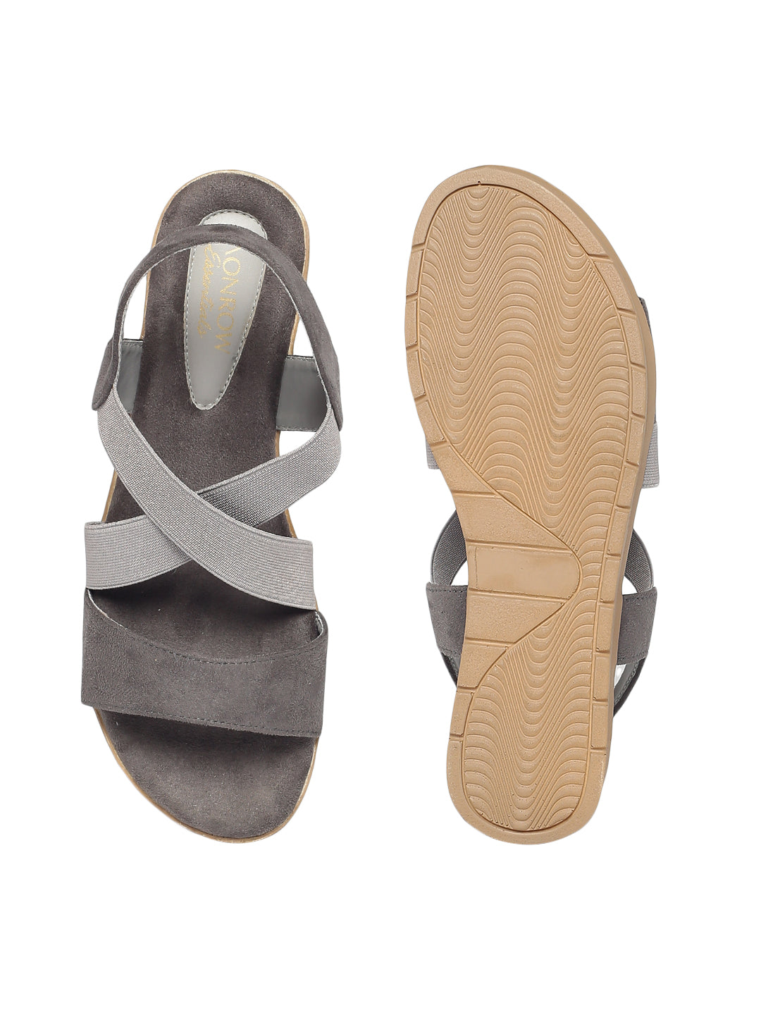 Reine Grey Sandals