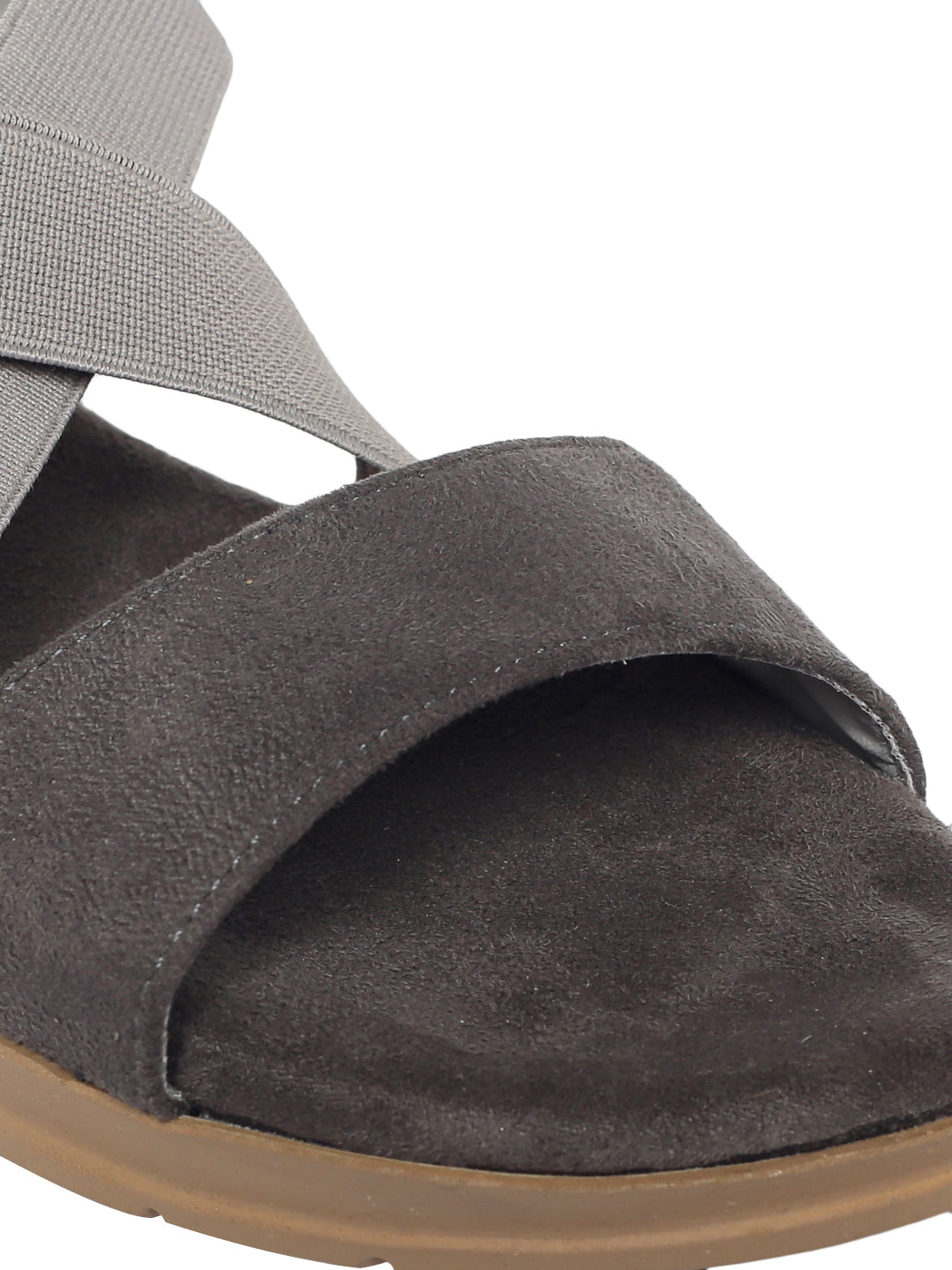 Reine Grey Sandals