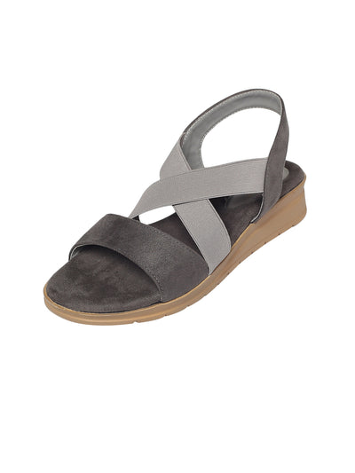 Reine Grey Sandals