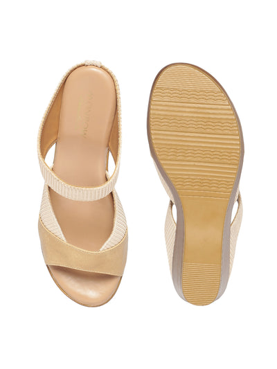 Geogette Beige Heels