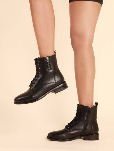 Ella Black Boots