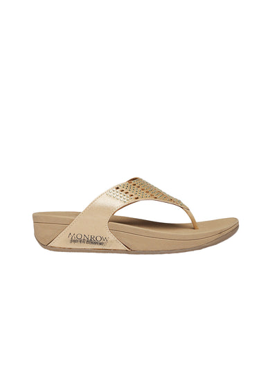 Layla Rose Gold Flats