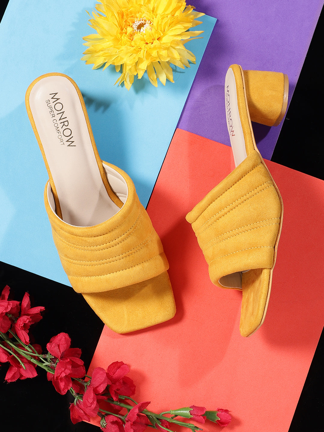 Cici Yellow Heels