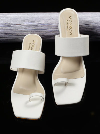 Sorina White Heels