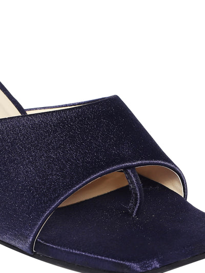 Odeta Navy Blue Heels