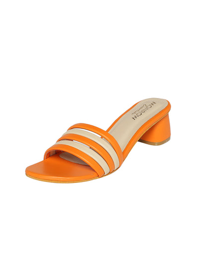 Martine Orange Heels