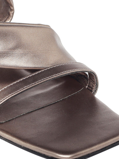 Lisette Gun Metal Heels