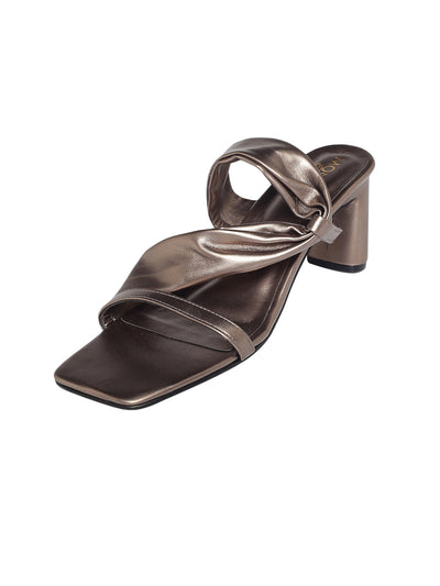 Lisette Gun Metal Heels