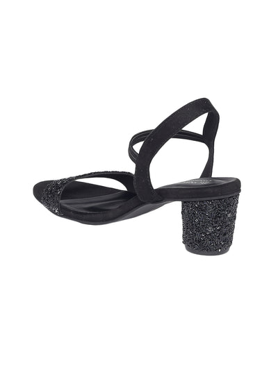 Harper Black Block Heels