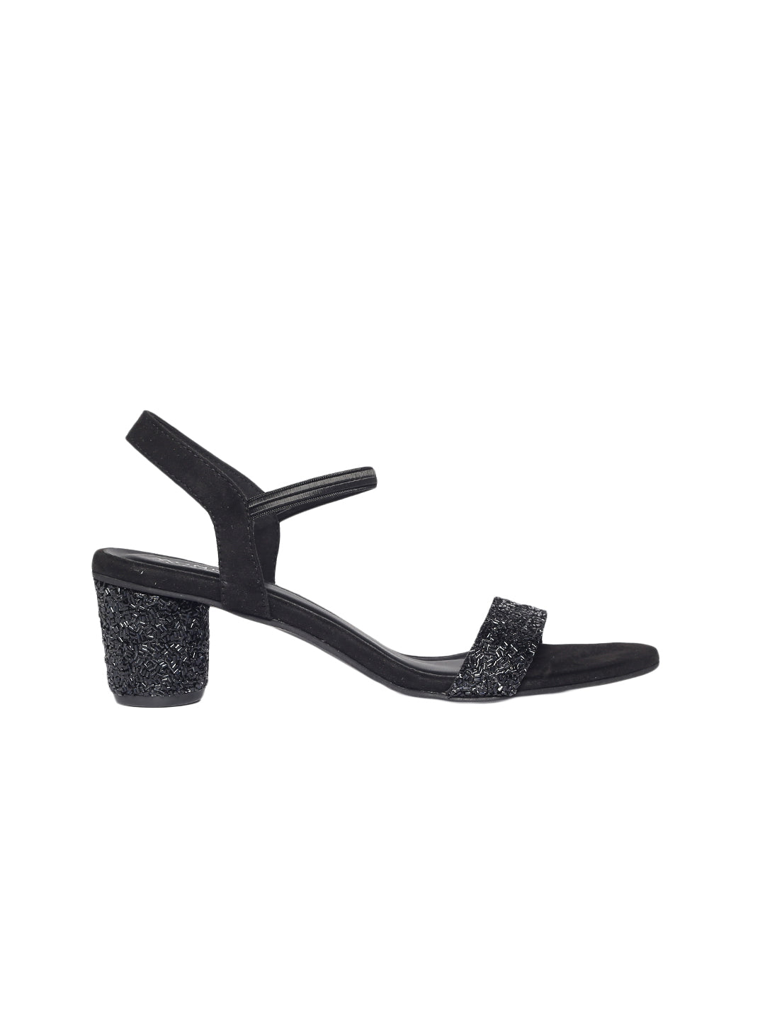 Harper Black Block Heels