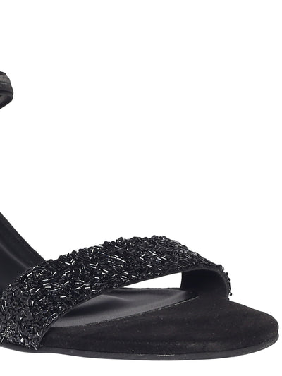 Harper Black Block Heels