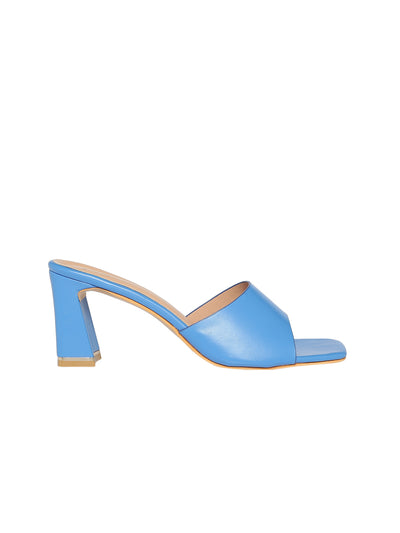 Kimi Blue Block Heels