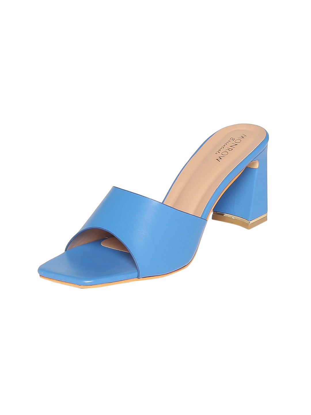 Kimi Blue Block Heels