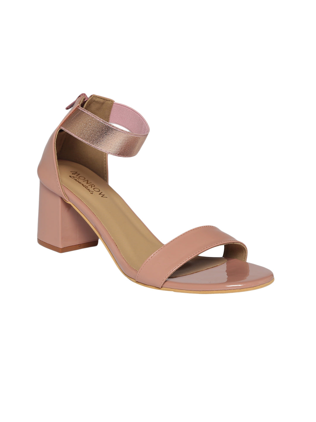 Tiana Pink Block Heels