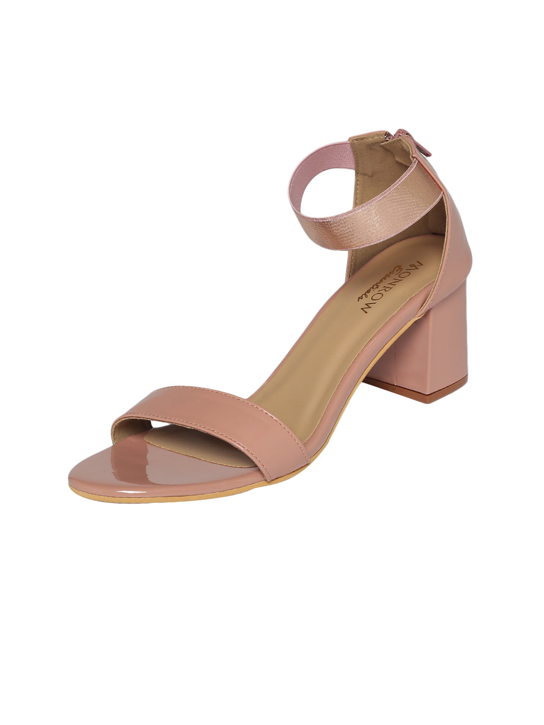 Tiana Pink Block Heels