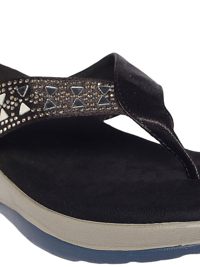 Aana Black Heel