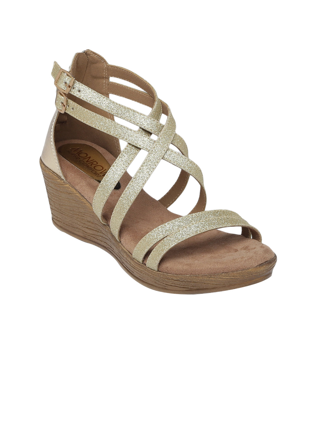 Lizette Gold Heels