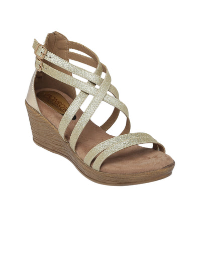 Lizette Gold Heels