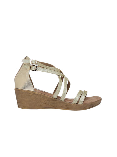 Lizette Gold Heels