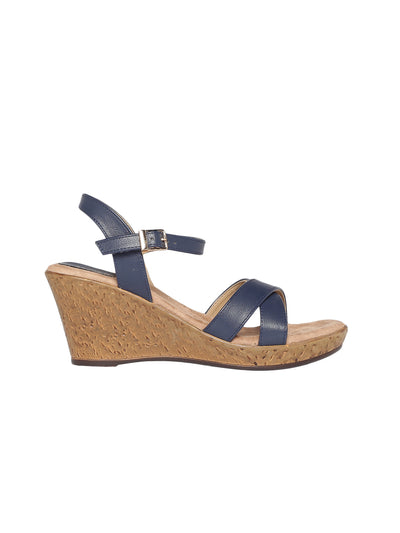 Minette Navy Blue Heel