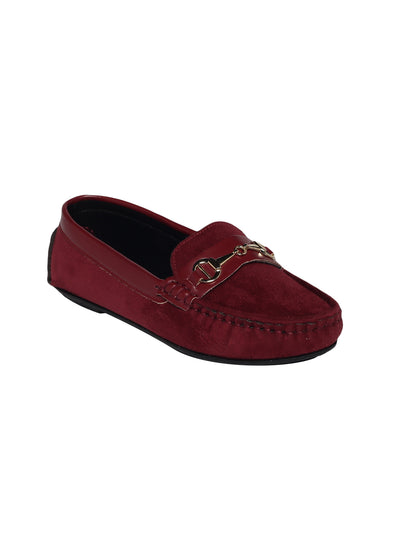 Jade Maroon Loafers