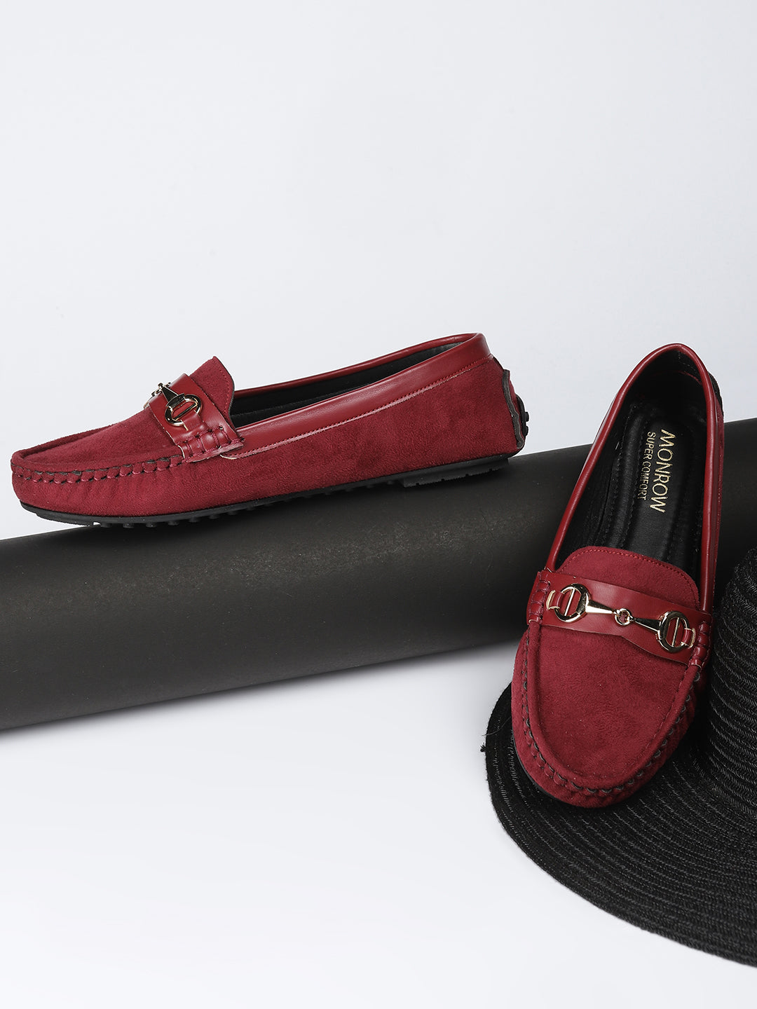 Jade Maroon Loafers