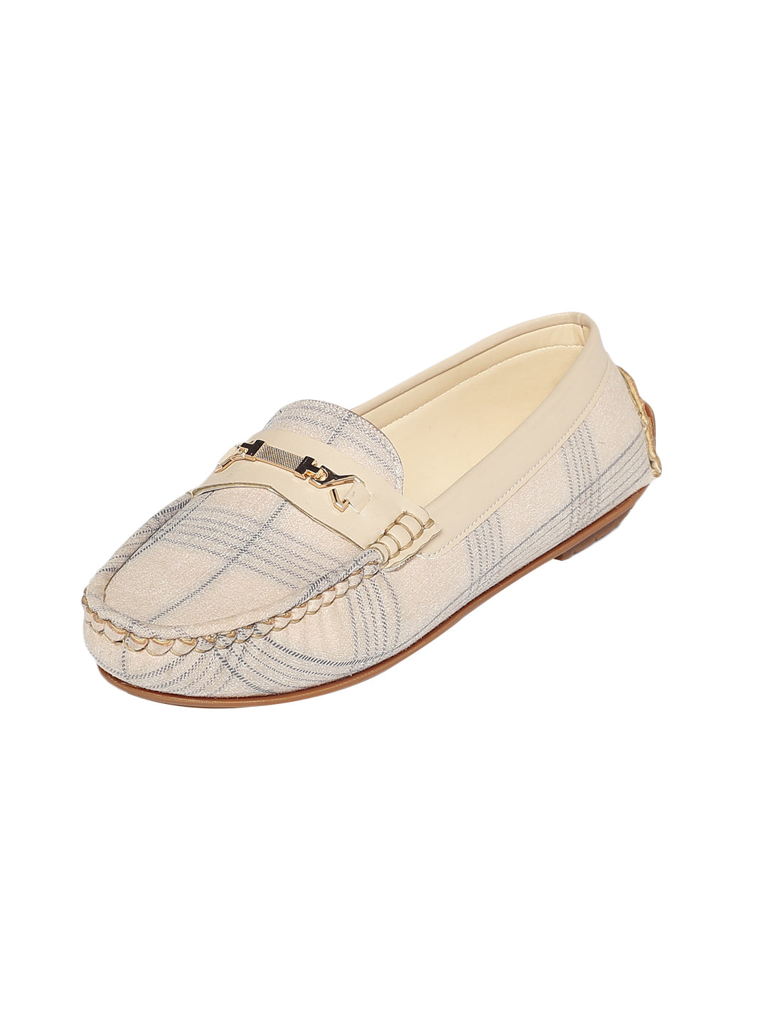 Vera Beige Loafers