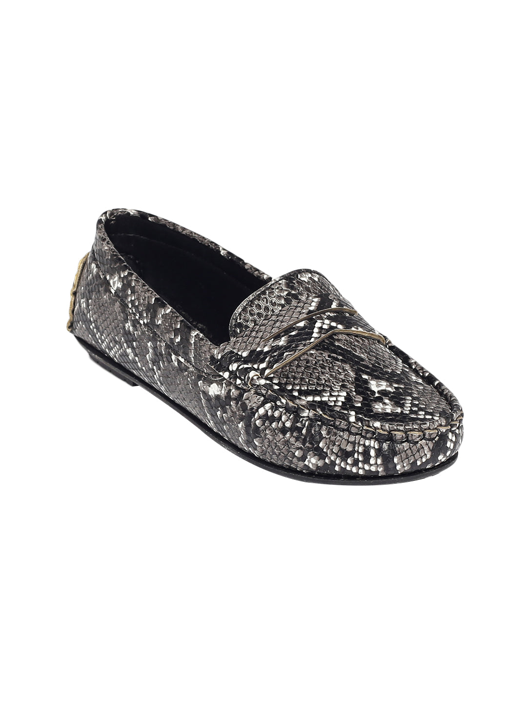 Irene Black Loafers