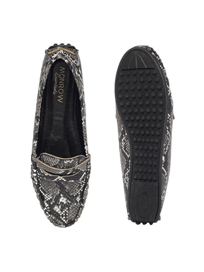 Irene Black Loafers
