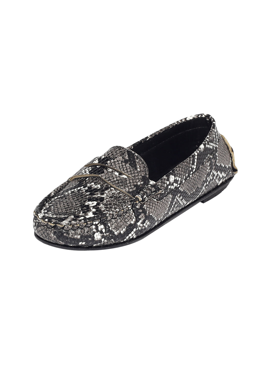 Irene Black Loafers