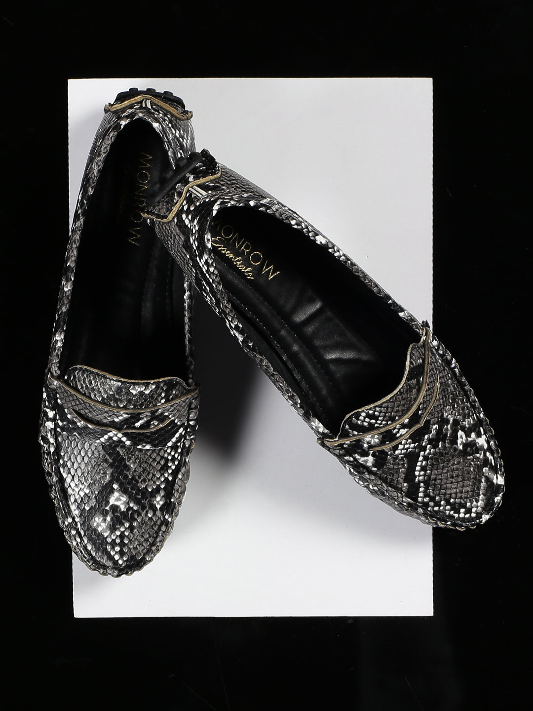 Irene Black Loafers