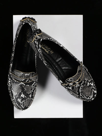Irene Black Loafers