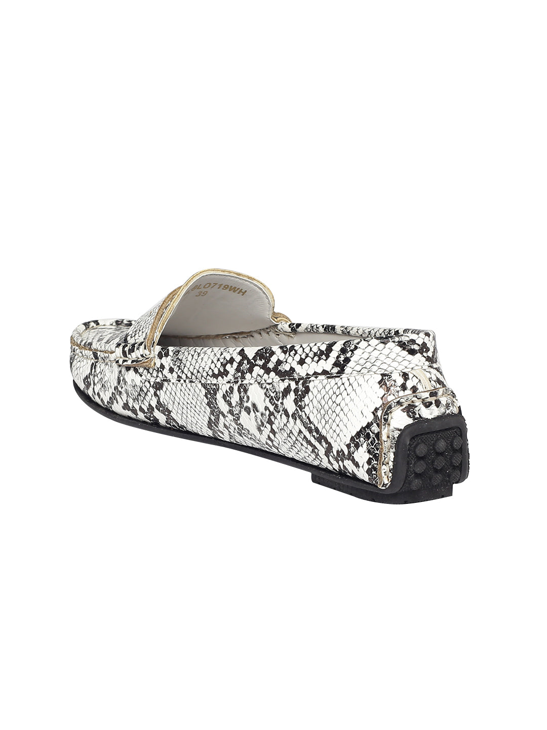 Irene White Loafers