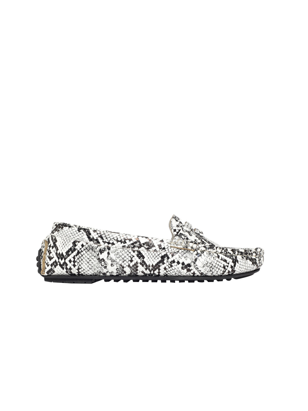 Irene White Loafers
