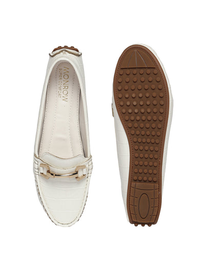 Lupe White Loafers