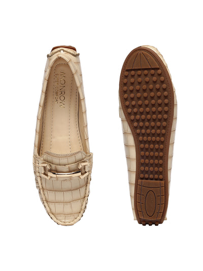 Ramona Beige Loafers