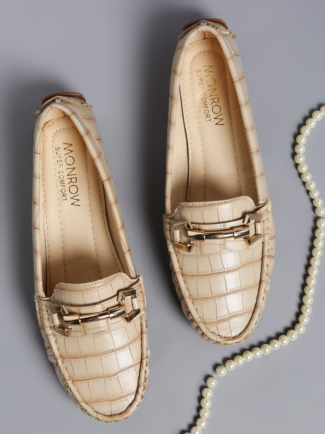 Ramona Beige Loafers