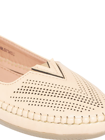 Rosa Beige Loafers