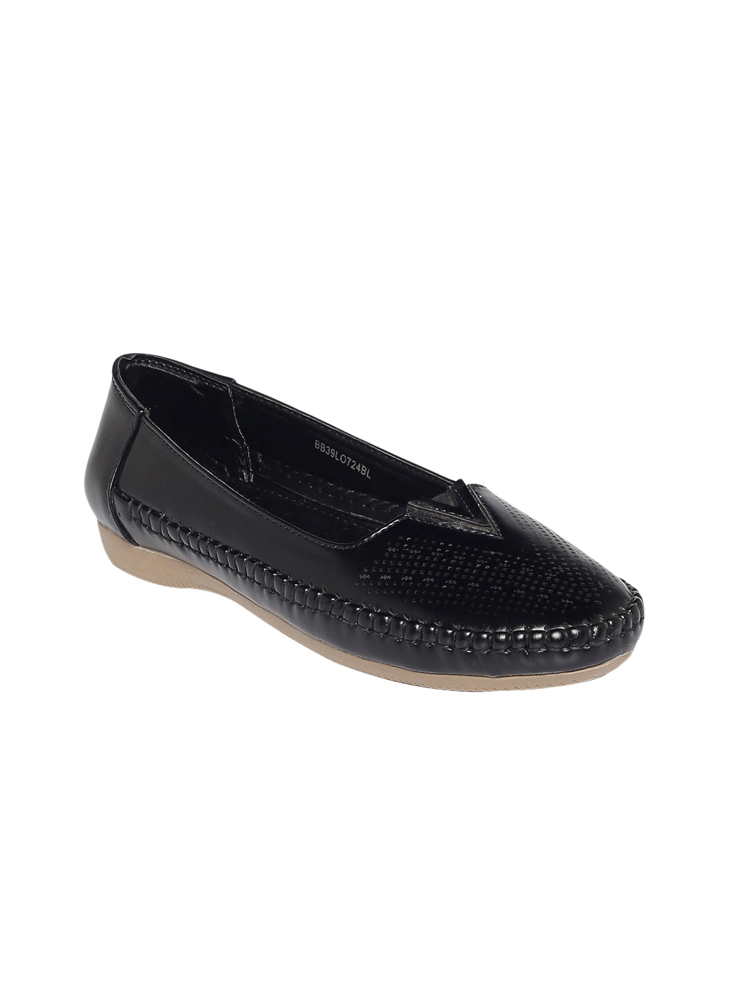 Rosa Black Loafers