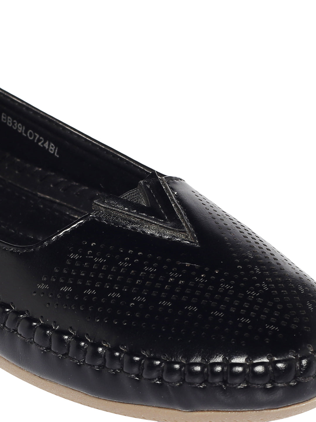 Rosa Black Loafers