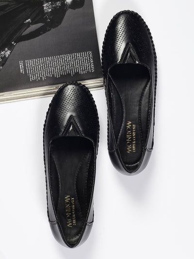 Rosa Black Loafers