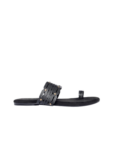 Kaia Black Flats