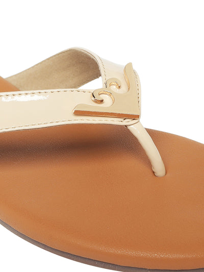 Elaina Beige Flats