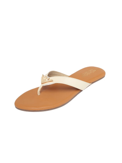 Elaina Beige Flats