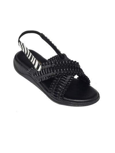 Aliza Black Flats