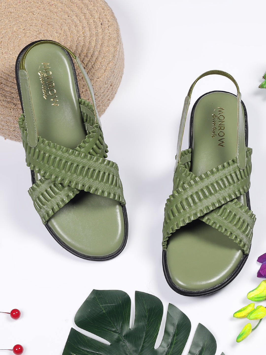 Aliza Olive Flats